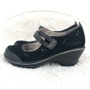 JAMBU Women’s Size 8.5 Black Scarlet Mules Shoes